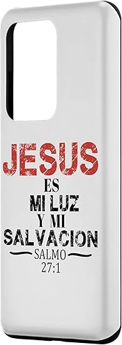 Miniatura 2 de Funda para Galaxy S20 Ultra Salmo Jesús Es Mi Luz Biblia Cristiana