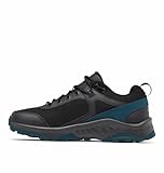 Absatzform : Kein Absatz Columbia Trailstorm Ascend WP wasserdichte Wanderschuhe für Herren, Schwarz (Black x Night Wave), 43 EU