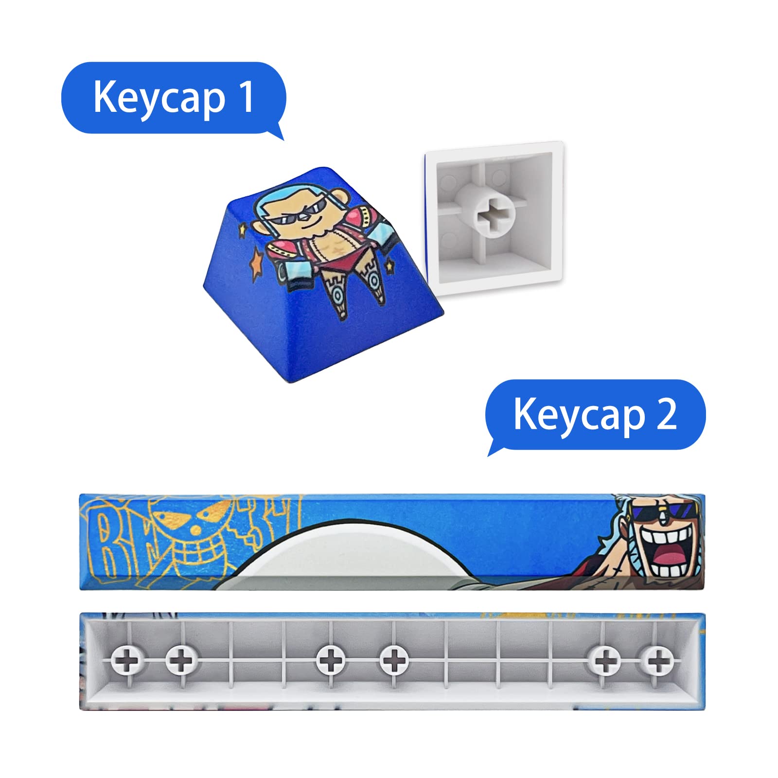 Amazon.co.jp: FKZ アニメ キーキャップ スペースバー ESC PBT 5