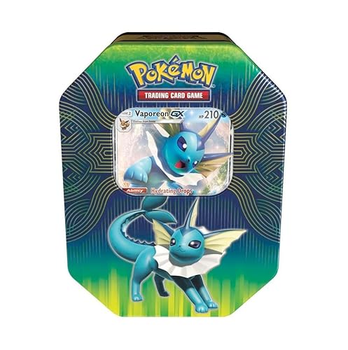 Pokemon TCG: Elemental Power Tin - Vaporeon GX