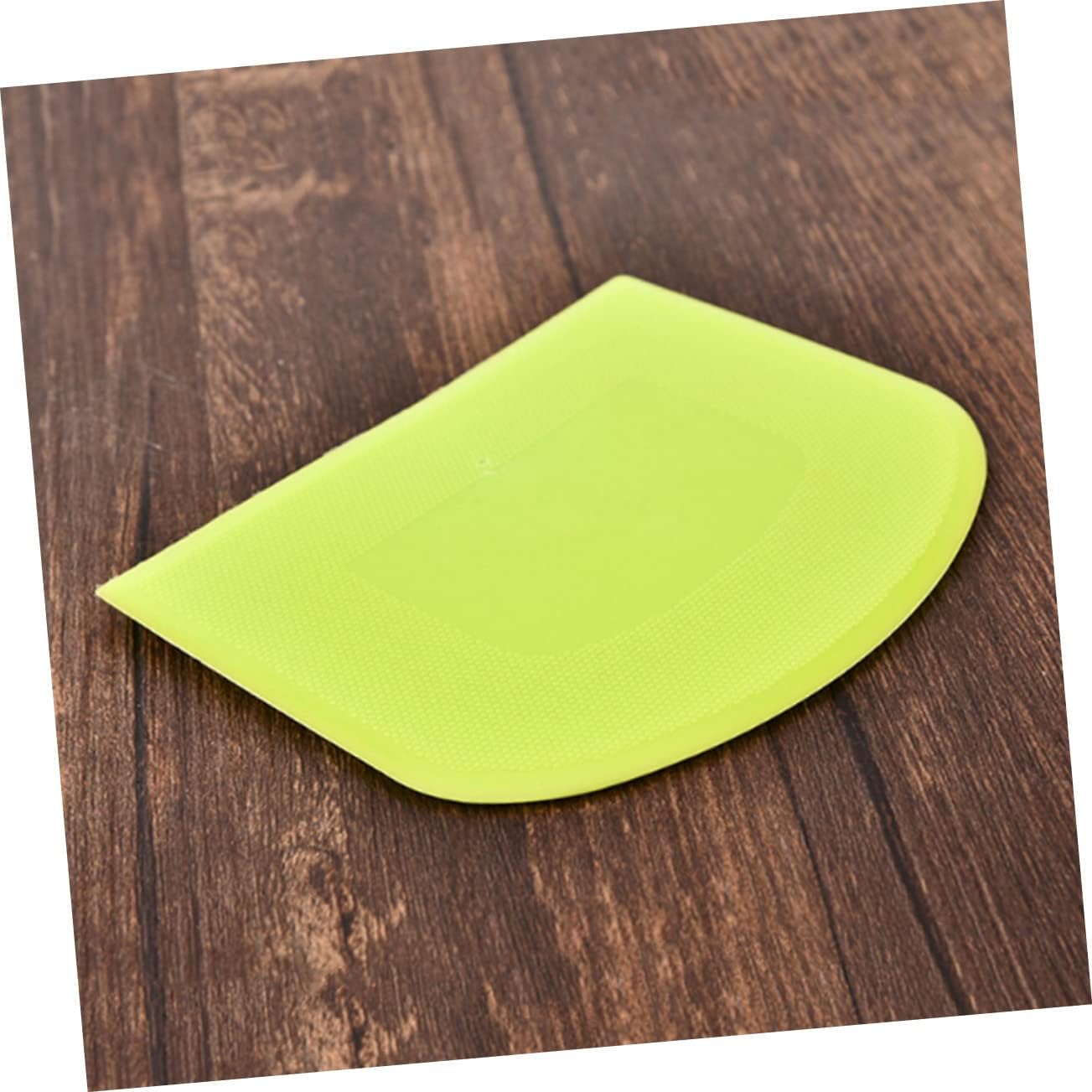 5Pcs Plastic Cake Scraper Spatulas for Cream Smoothing and Butter Cutting image 5