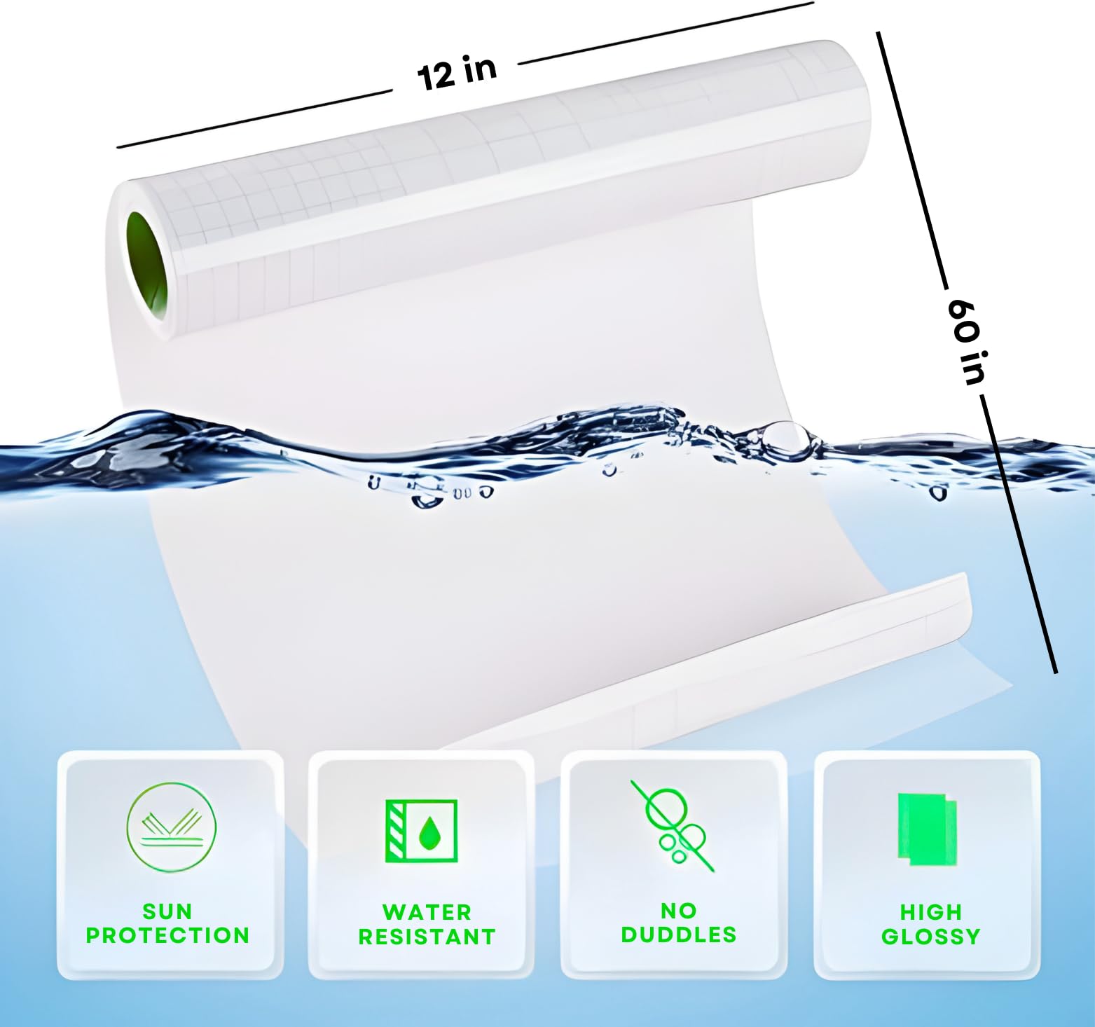 Vinyl Lamination Roll - Protect Phones, Books & More -2