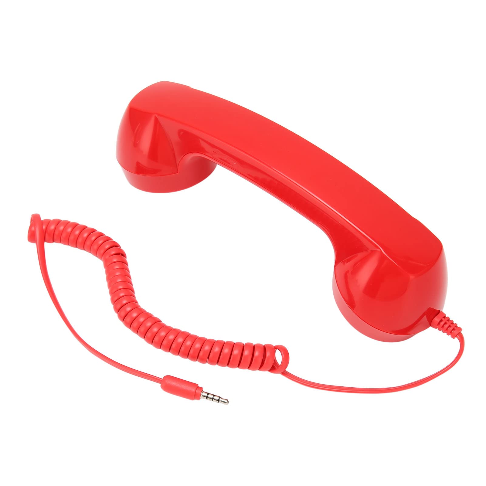 レア⭐hulger レトロ電話ハンドセット バーガンディ レア⭐hulger