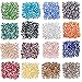 Lot 1600pcs Glass Bicone Beads - LONGWIN 3x6mm Crystal Finding Spacer Jewelry Making Supplies