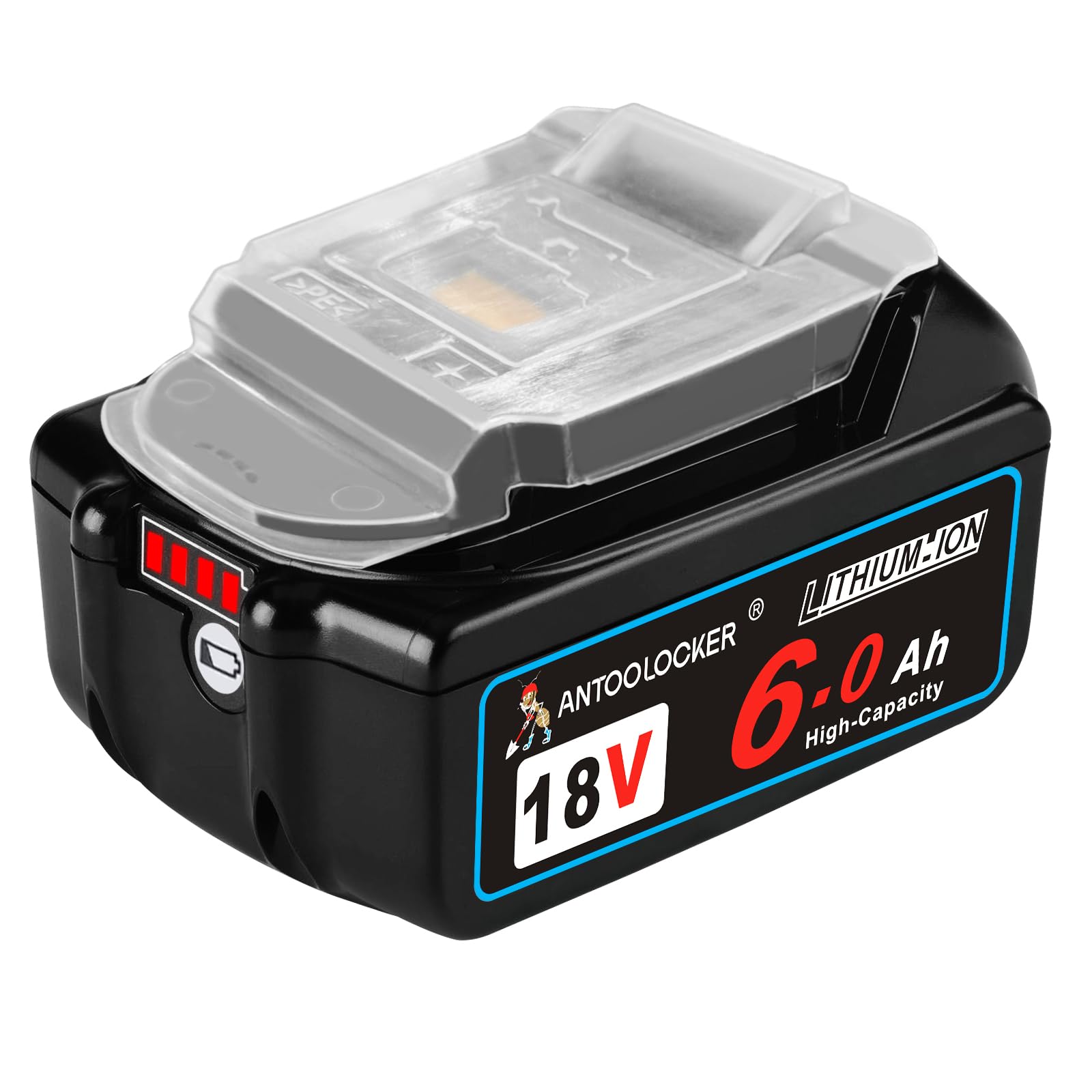 Makita - マキタバッテリー　18V 6ah BL1860 Makita USA - Product Details -BL1860B