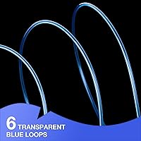 Vista 5 de Trampas para cangrejo con 6 bucles, bloque de acero galvanizado de 1 onza, caja rectangular para cangrejo para Dungeness, roca, cangrejo azul