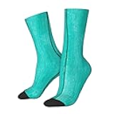 Men'S And Women'S Mid Calf Socks, Moisture Absorbing Sports And Casual Socks, Suitable For Daily Running Wear