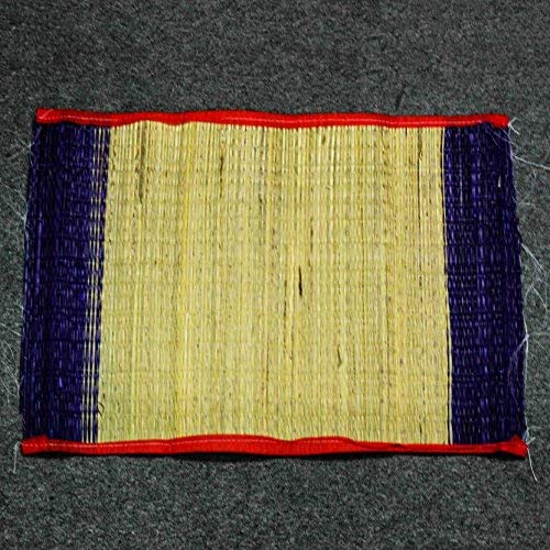 DEVAMA THE DIVINE® Floor Mat (Multicolour, Kusha, Standard Size)