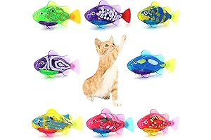 Robo Fish for Cats 4 Pack