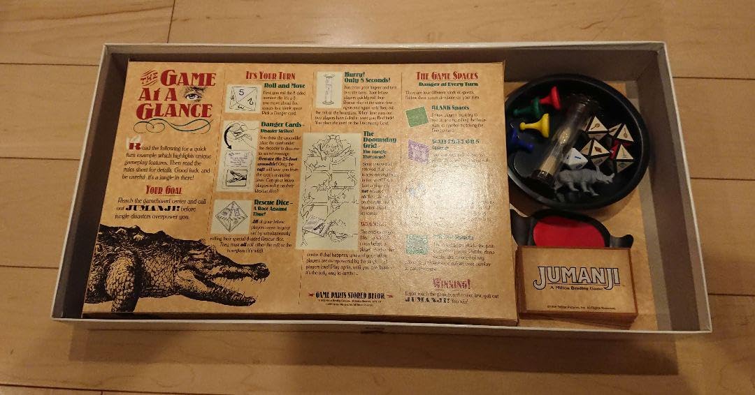 Amazon | jumanji ジュマンジ ボードゲーム 日本語版 完全品 レア 
