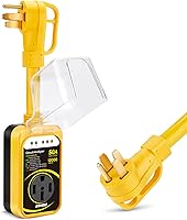 Vista 12 de Kohree Protector contra sobretensiones RV de 30 amperios, 14000 julios, protección contra sobretensiones de sobretensión, enchufe adaptador de RV