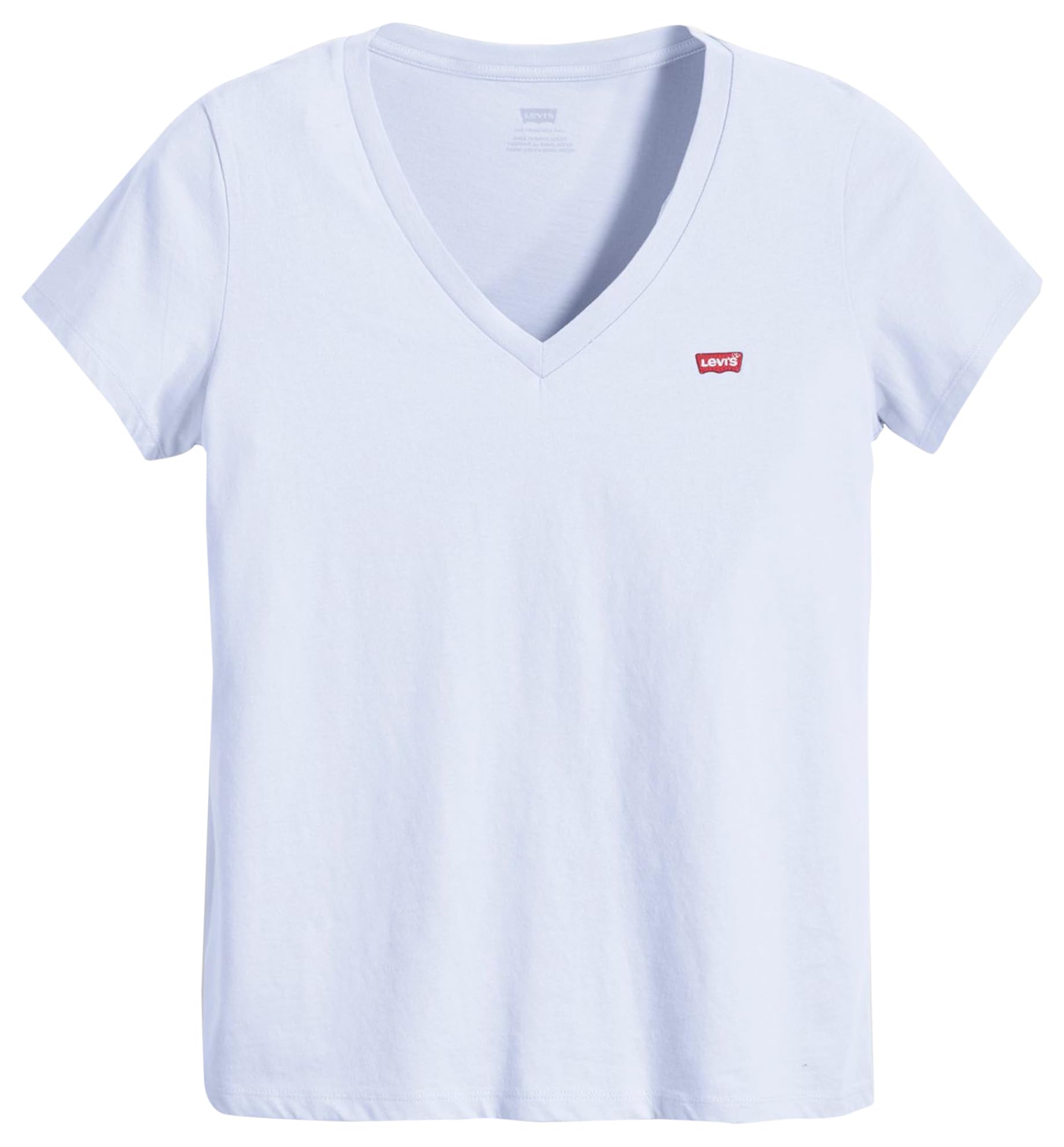 Levi's Women's Perfect V-neck Non-graphic tees, Brunnera Blue, XXS