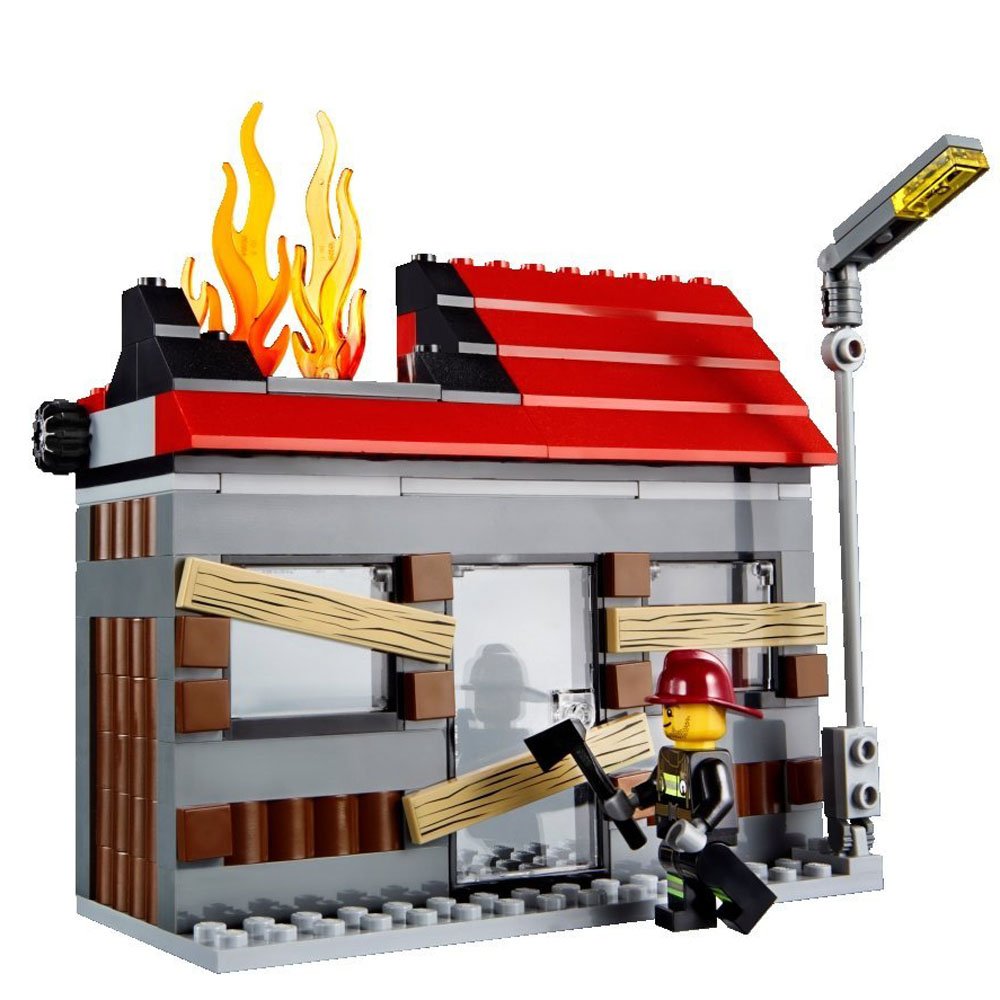 Amazon.co.jp: ファイヤートラックとハウス 60003 : おもちゃ 