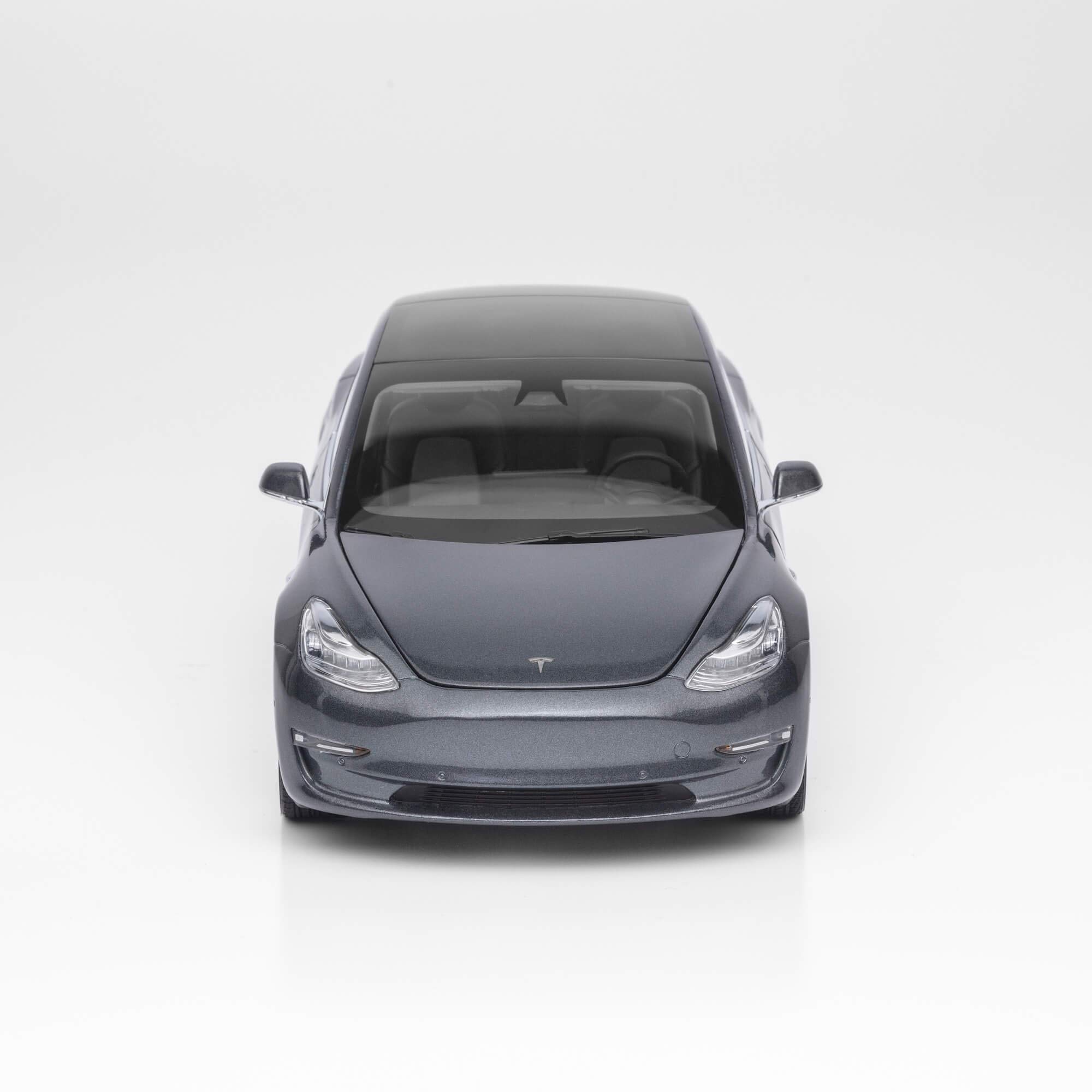 Buy Tesla Diecast 1:18 Scale Model 3 - Midnight Silver Metallic