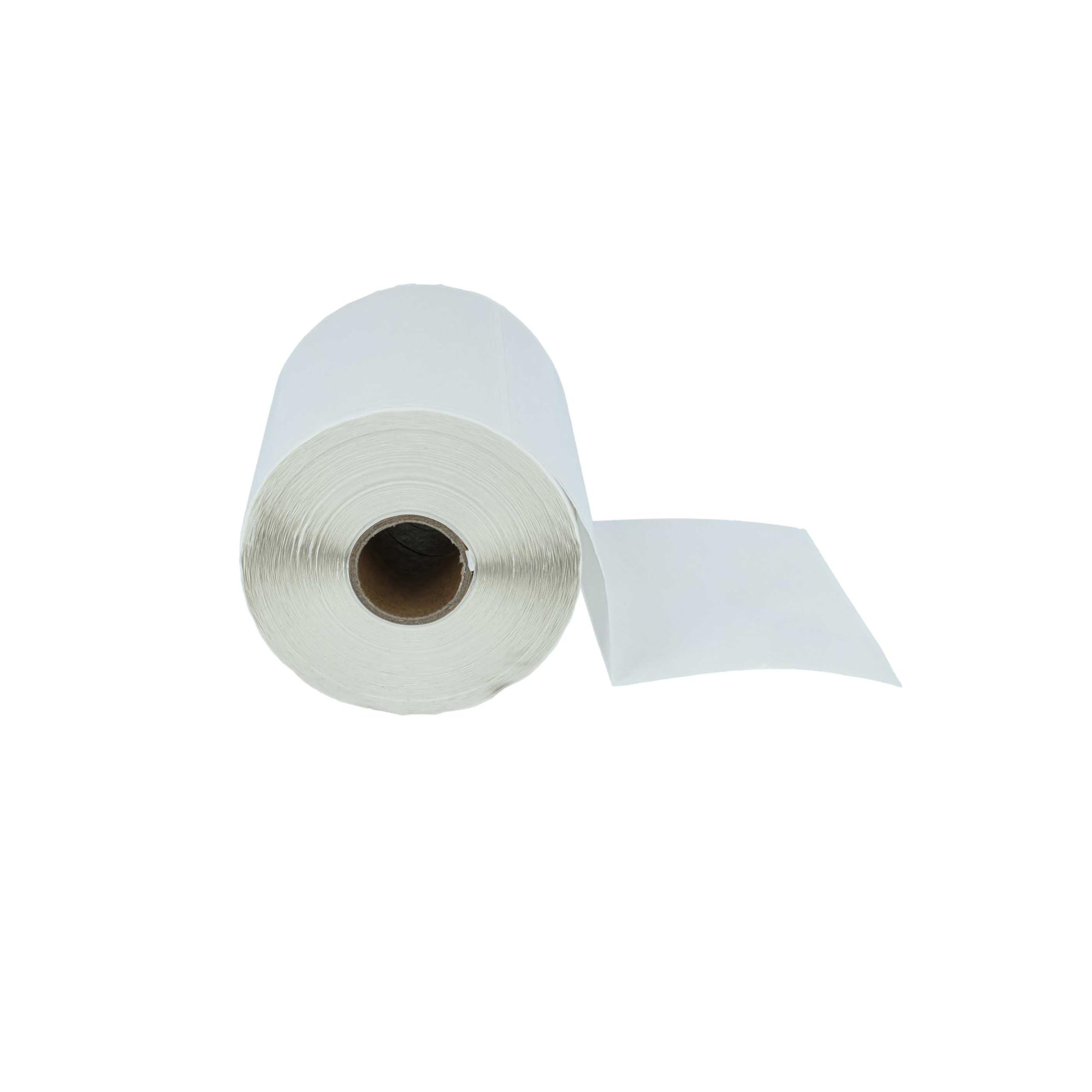 vhbw 10x rotolo etichette 76,2mm x 101,5mm (500 etichette) compatibile con Sato CX400 etichettatrice - autoadesivo bianco
