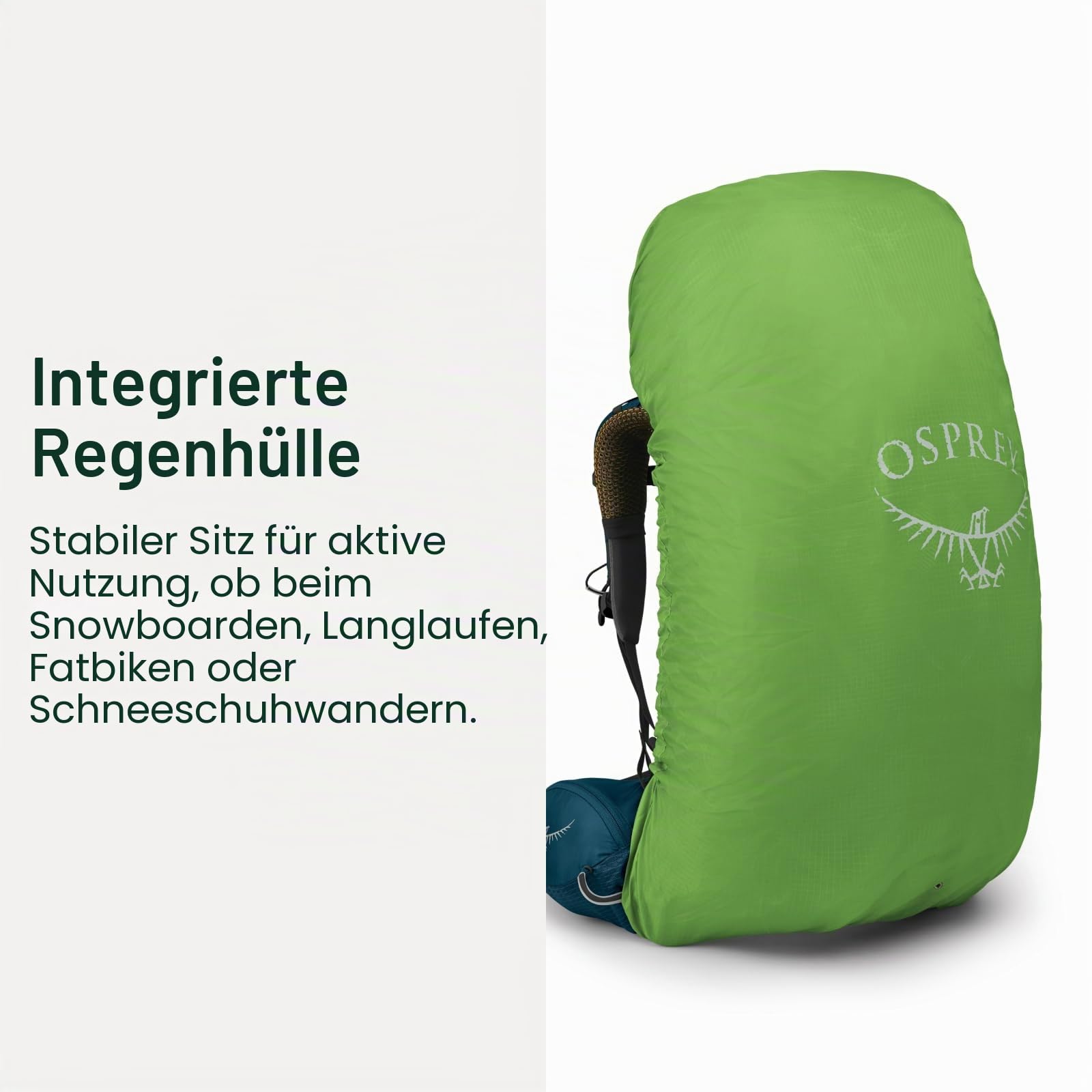 Osprey Atmos AG Wanderrucksack für Herren, 50 l