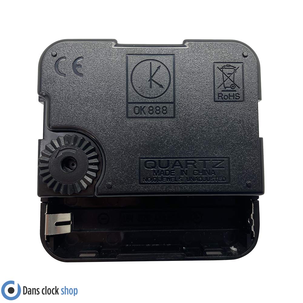 OK 888 - Meccanismo di movimento al quarzo, 8 mm, albero in plastica, 3,6 mm e 5,5 mm