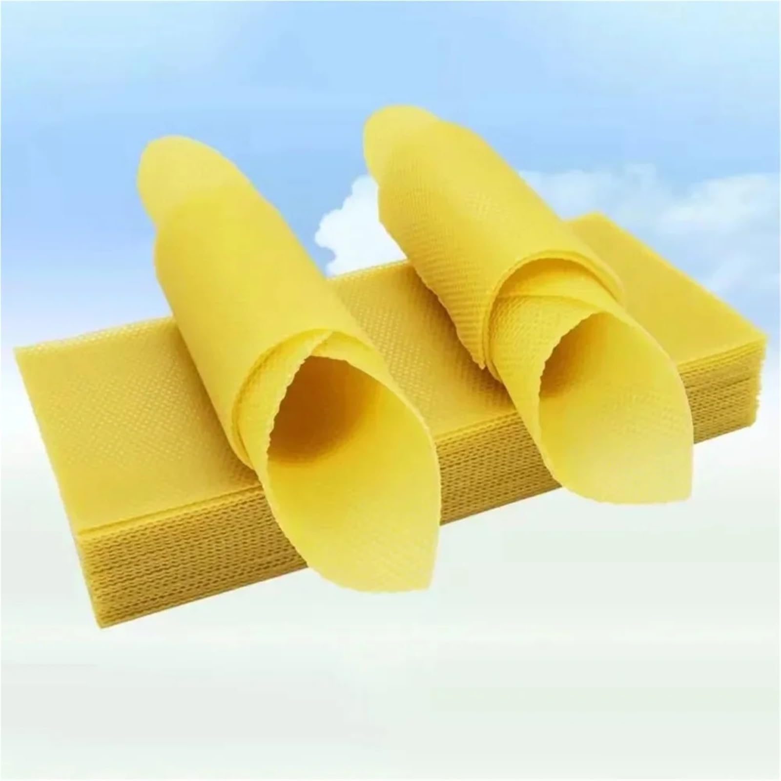30 piezas de bases de cera de abeja, bases de abejas for apicultura, piezas de panal, base de cera de abejas, de cera for colmena, láminas de panal