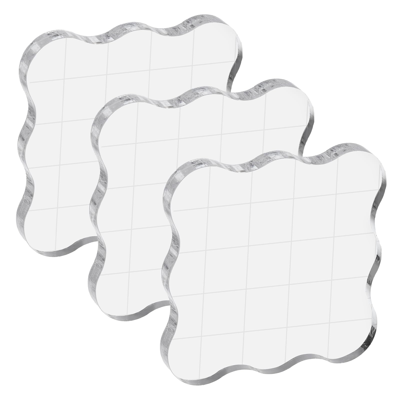 PATIKIL Acrylic Stamp Block