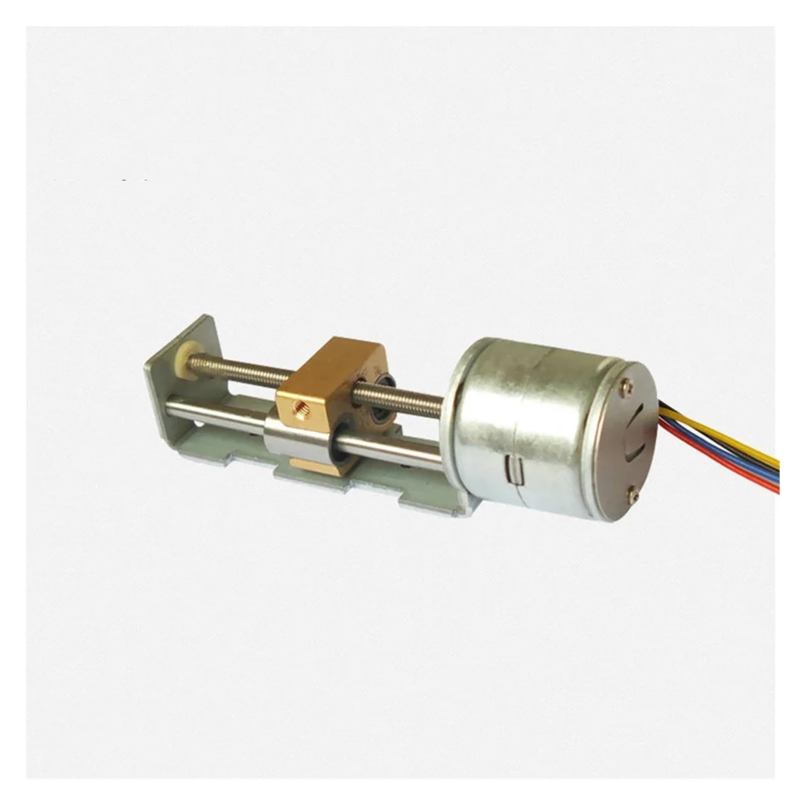 SSQAMACNC 20mm 2-Phase 4-Wire Stepping Electronic Starter Stepper Linear Actuator Screw Slider Position Copper Nut DIY