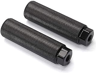 Aluminum Alloy Bike Pegs, 2pcs Anti-Skid Bicycle Pegs Fit 3/8 inch Axles-26 Teeth Mountain Bike BMX Pegs