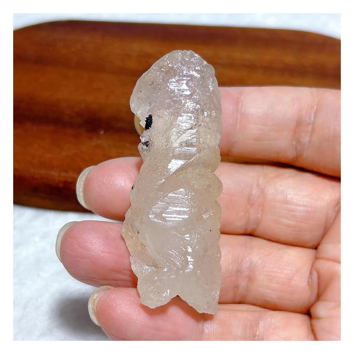 Piedras de cristal cuarzo cristalino natural en bruto de 39g para coleccionistas