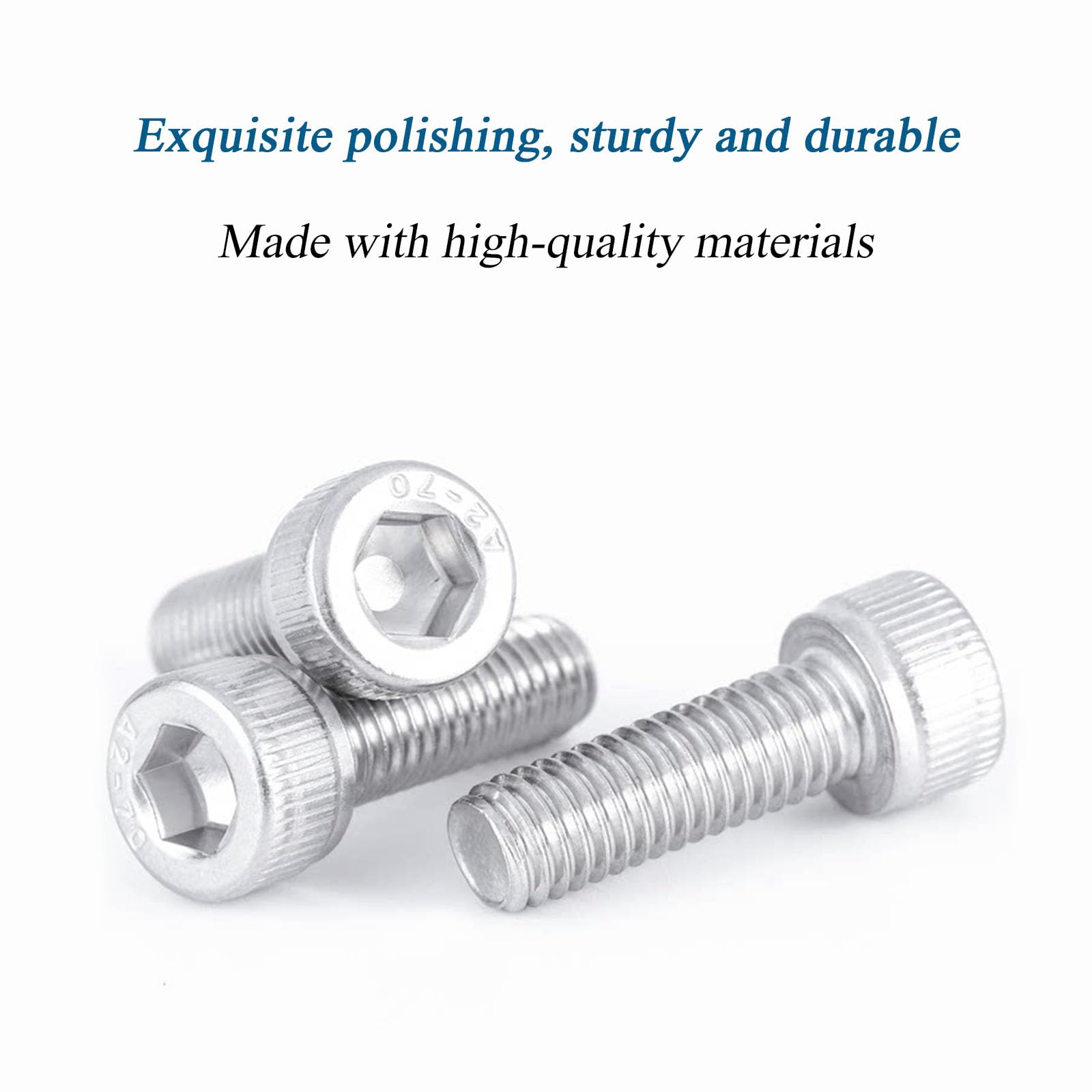 10 tornillos de cabeza de casquillo de acero inoxidable M12 304, 160-200 mm de longitud, tornillos hexagonales para equipos industriales y proyectos de bricolaje, M12 x 200 mm