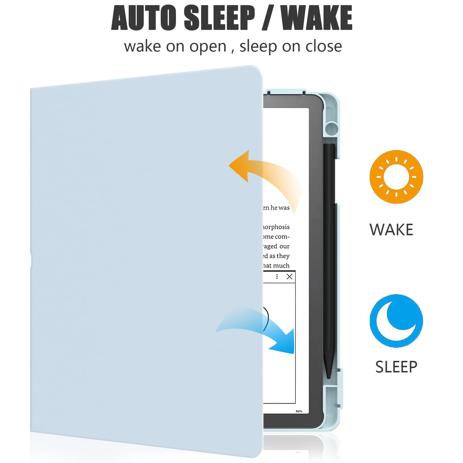 Amazon.com: E NET-CASE Case for Kindle Scribe (2024/2022 Released