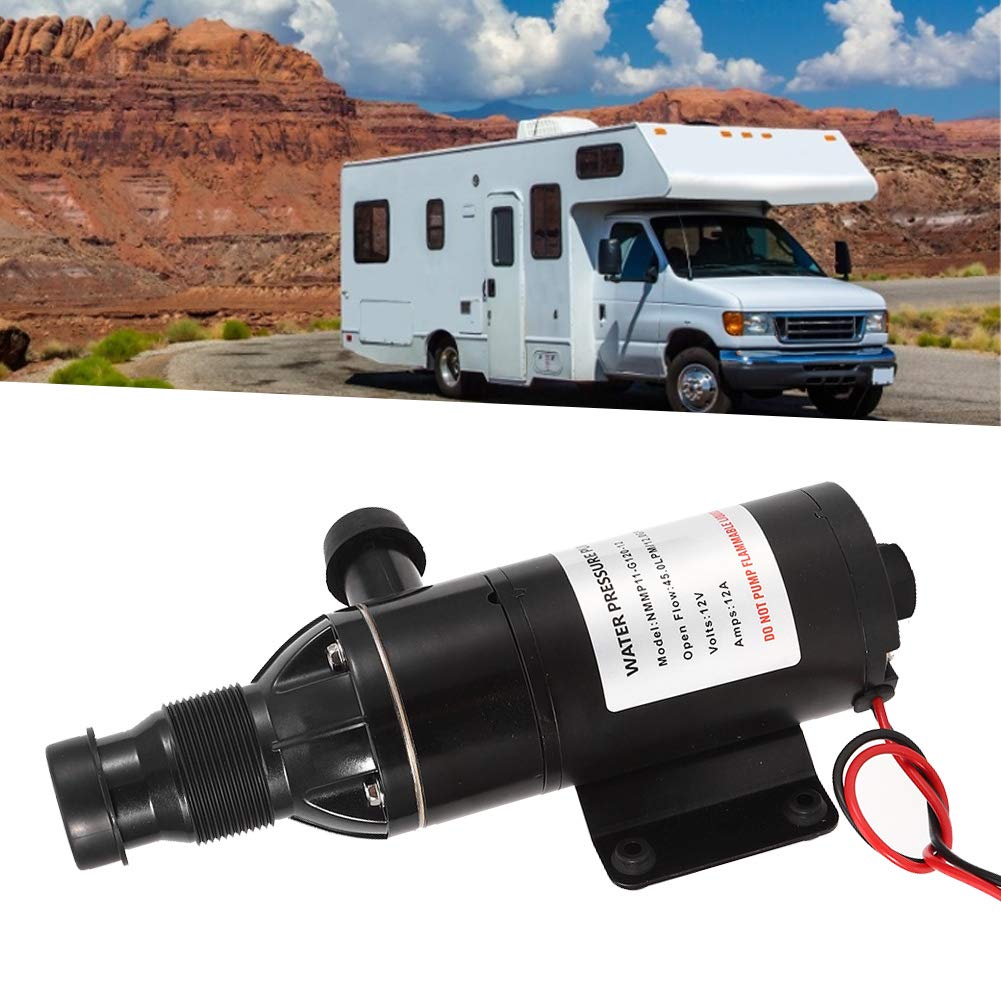 Riolering Pomp, 12 V 45LPM 12GPM Afvalwaterpomp Zelfaanzuigende Laag Geluidsniveau voor Marine Boot RV Wc Landbouw