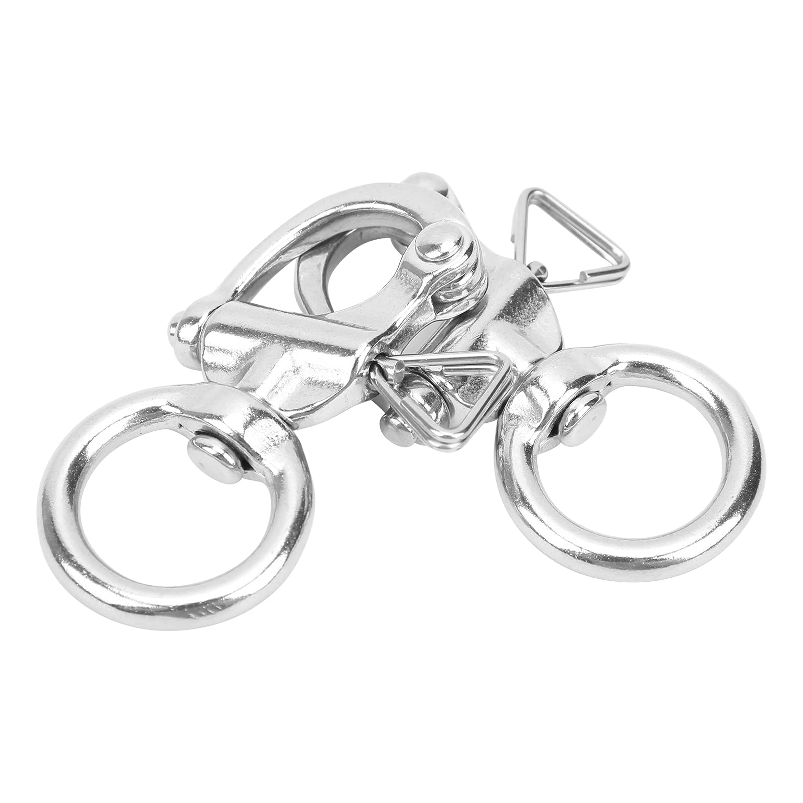 Stainless Steel Rotating Snap Hook Durable Marine Hardware for Boats Sailboats (76MM)
