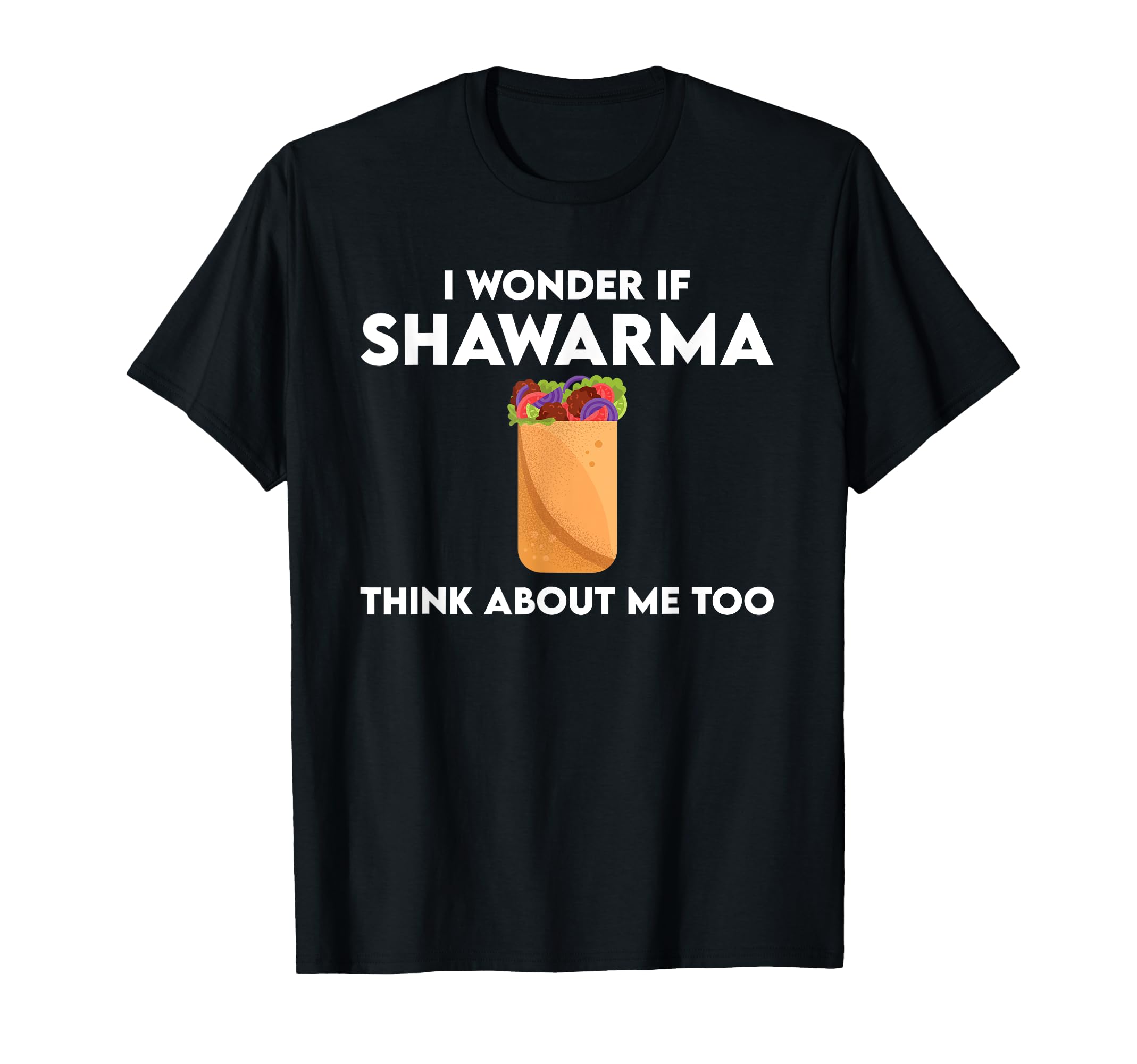 Funny Shawarma Lover Outfit Arab Kebab Dish T-Shirt