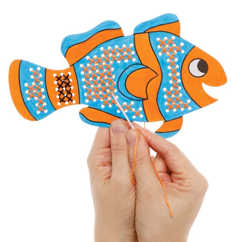 Baker Ross Kit A Punto Croce Astuccio (Pack Of 30