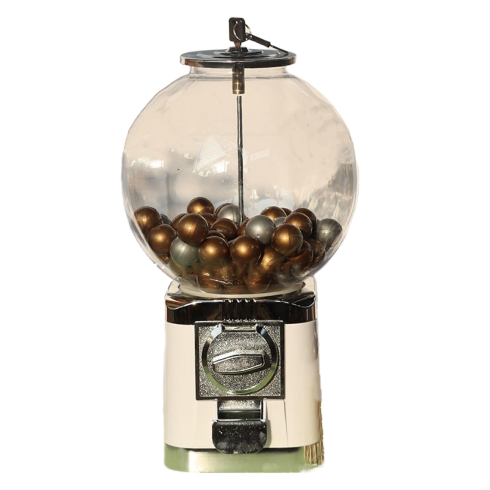 Amazon | Bxzzuisガチャマシン 本体 ガチャマシン コインなしガチャポン 業務用 楽しいカプセルマシン ガチャマシーン ドーム型  イベント 福引き 小道具 業務用 家庭用 (ボールを100個持ってくる,ホワイト) | カプセル玩具 | おもちゃ