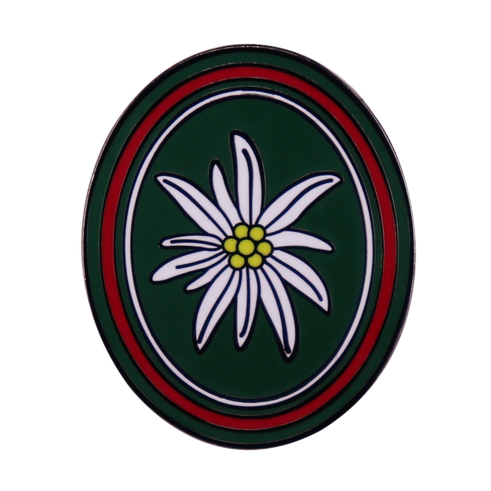 Lot De Médailles Et Pins Vintage Allemagne – Chasseur Randonneur Edelweiss