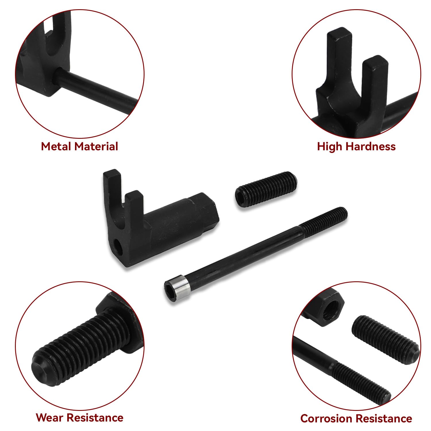 Tissting Kit di Strumenti per la rimozione degli iniettori di Carburante, 3418 Estrattore di Ricambio per iniettori Motore per 6,7 Litri Powerstroke DIESELSs F‑450 F‑550 2011-2018
