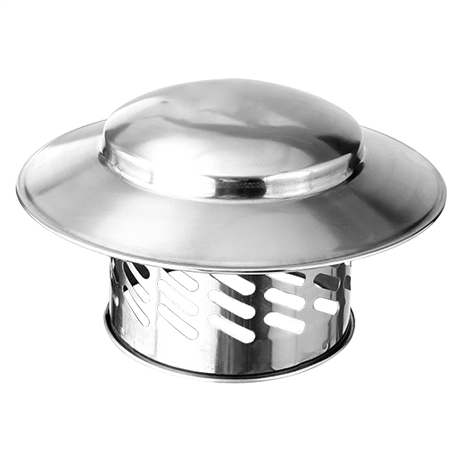 Nasada kominowa | Stal nierdzewna Okrągły Daszek | Odporna na warunki atmosferyczne Dach Wentylacja Osłona komina | do Finial Konstrukcja Stovepipe Zewnętrzny Woda Heater Fabryka Masonry Dom Piece