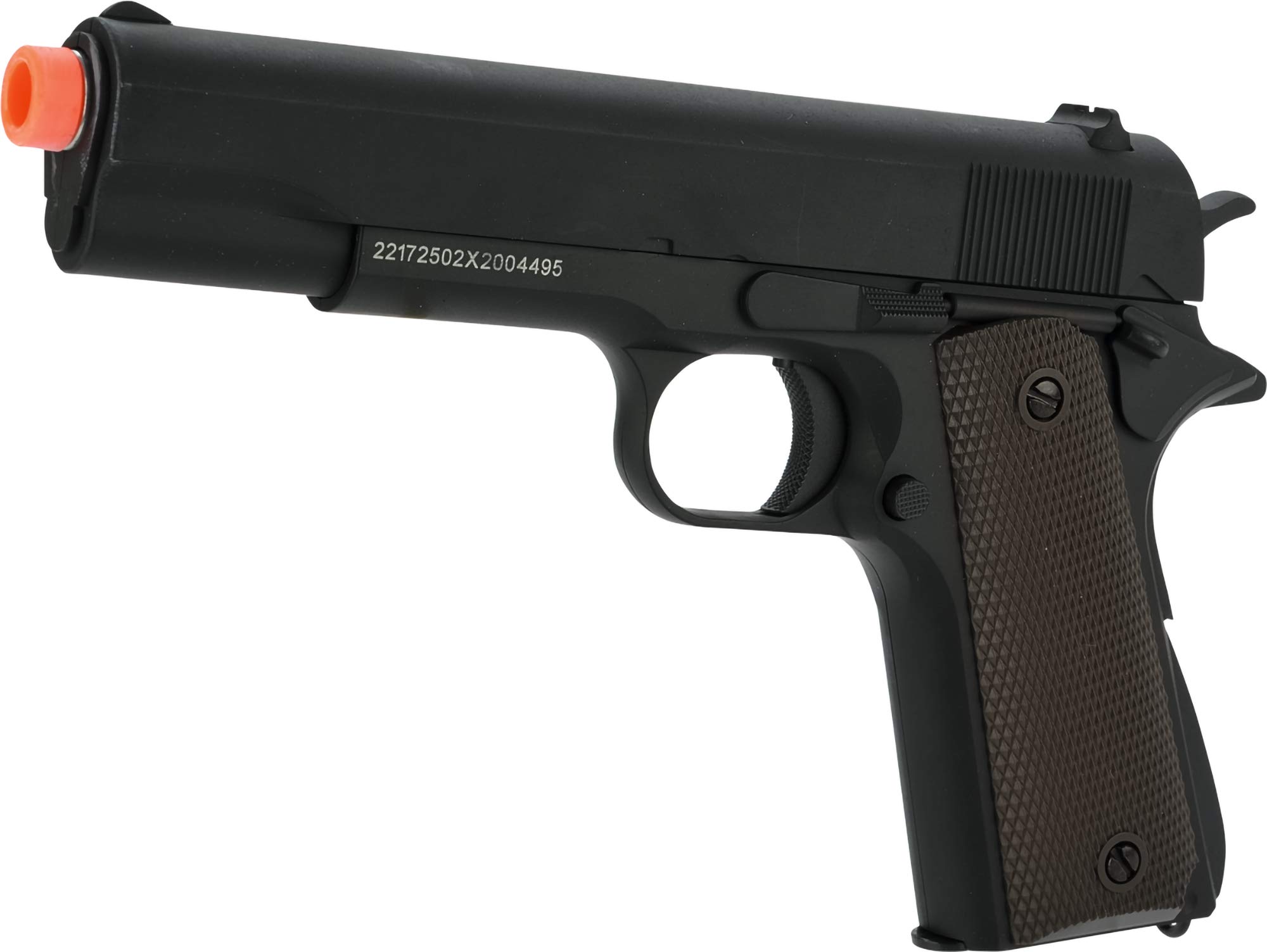 Evike Airsoft - Golden Eagle 3003 Airsoft 1911 Style Spring Powered Airsoft Pistols (Color: Black)