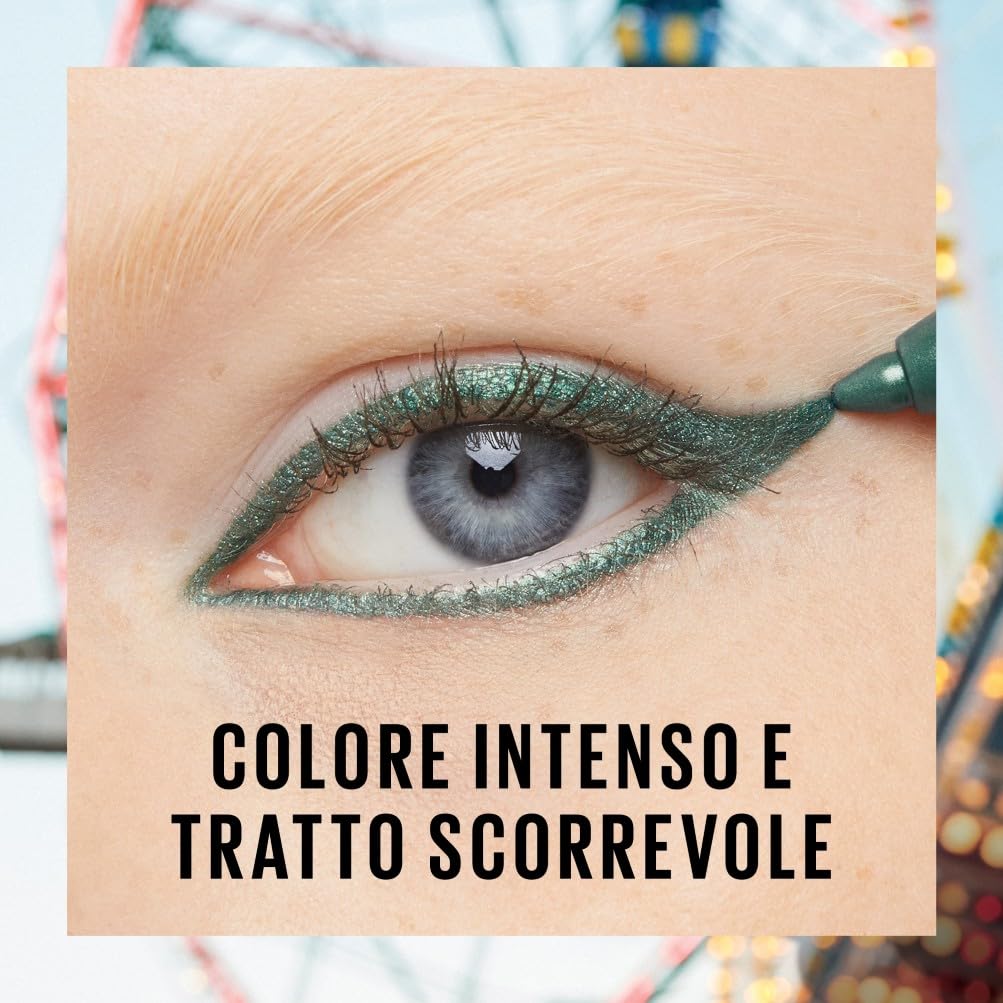 Maybelline New York Tattoo Liner Gel Pencil, Deep Onyx, Matita Occhi in Gel, Colore Intenso, Tenuta 36H