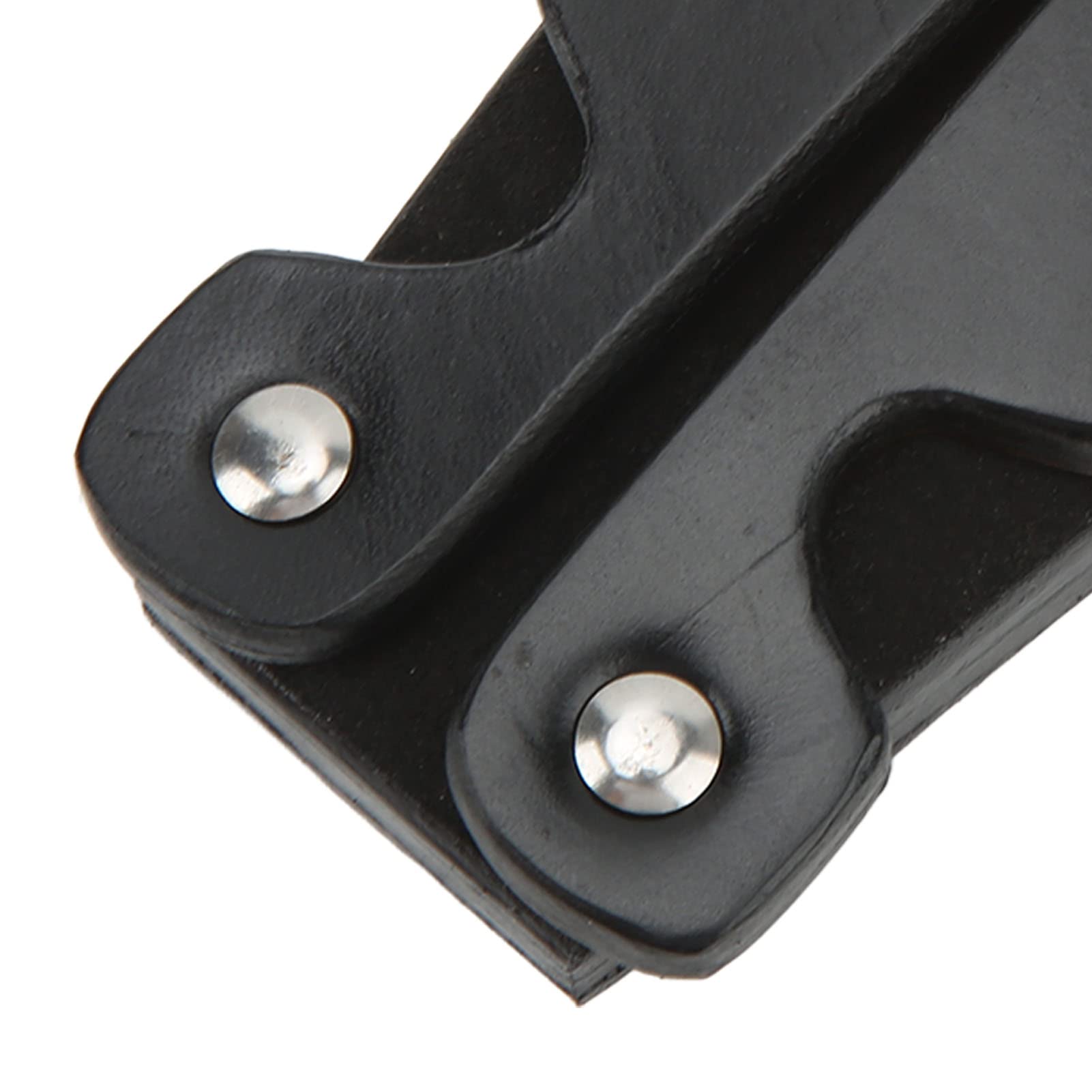 Fockety Pool-Stick-Halter, Tragbare Zusammenklappbare Queue-Halterung Queue-Halter Hält 4 Queues Gegen den Tisch, Sattelleder-Billard-Queue-Rack Pool-Queue-Halter-Klaue für Billardtisch
