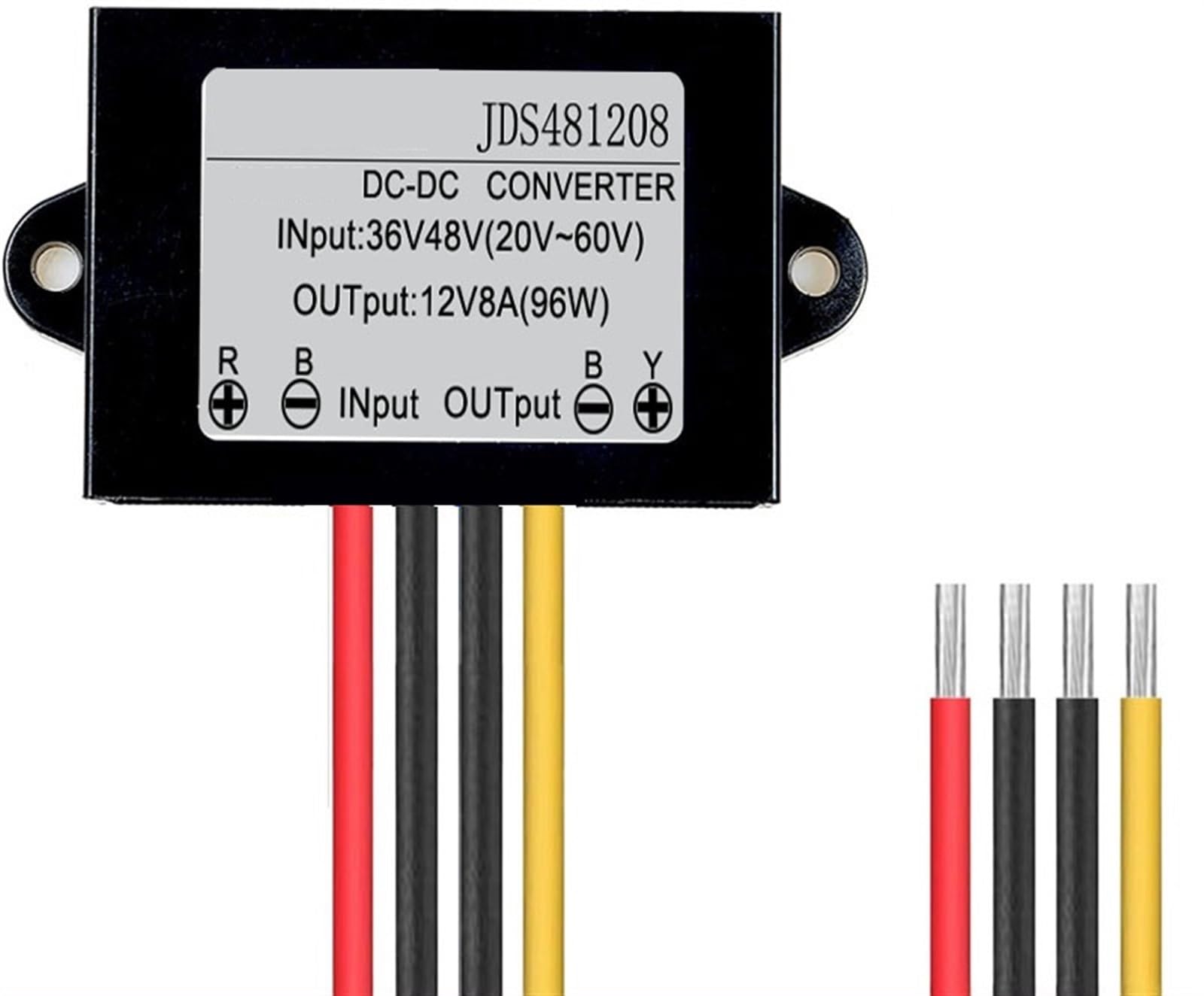 Régulateur de tension 36V 48V vers 12V pour batterie trottinette et vélo