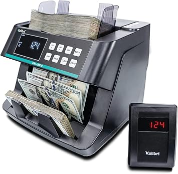 Money Counter Machine KBC 3000 with UV IR Counterfeit Detection – Top Loading.