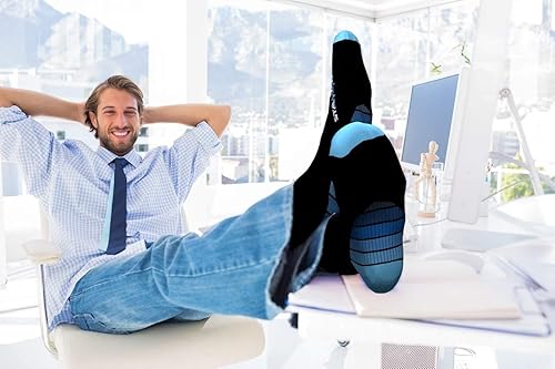 Miniatura 24 de Physix Gear - Calcetines de compresión 20-30 mmHg, para hombres y mujeres, para correr, enfermeras, espinillas, vuelo, viajes