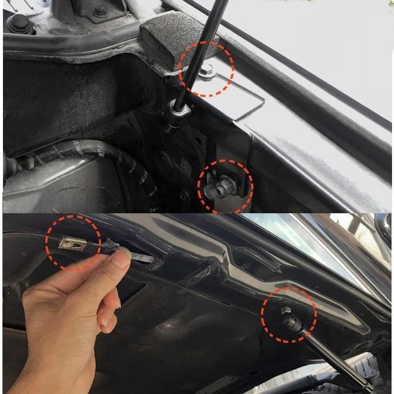 Jambes de force de levage pour Mitsubishi Pajero support capot avant - 2