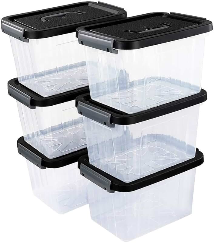 Amazon.ca Plastic Storage Containers with Lids