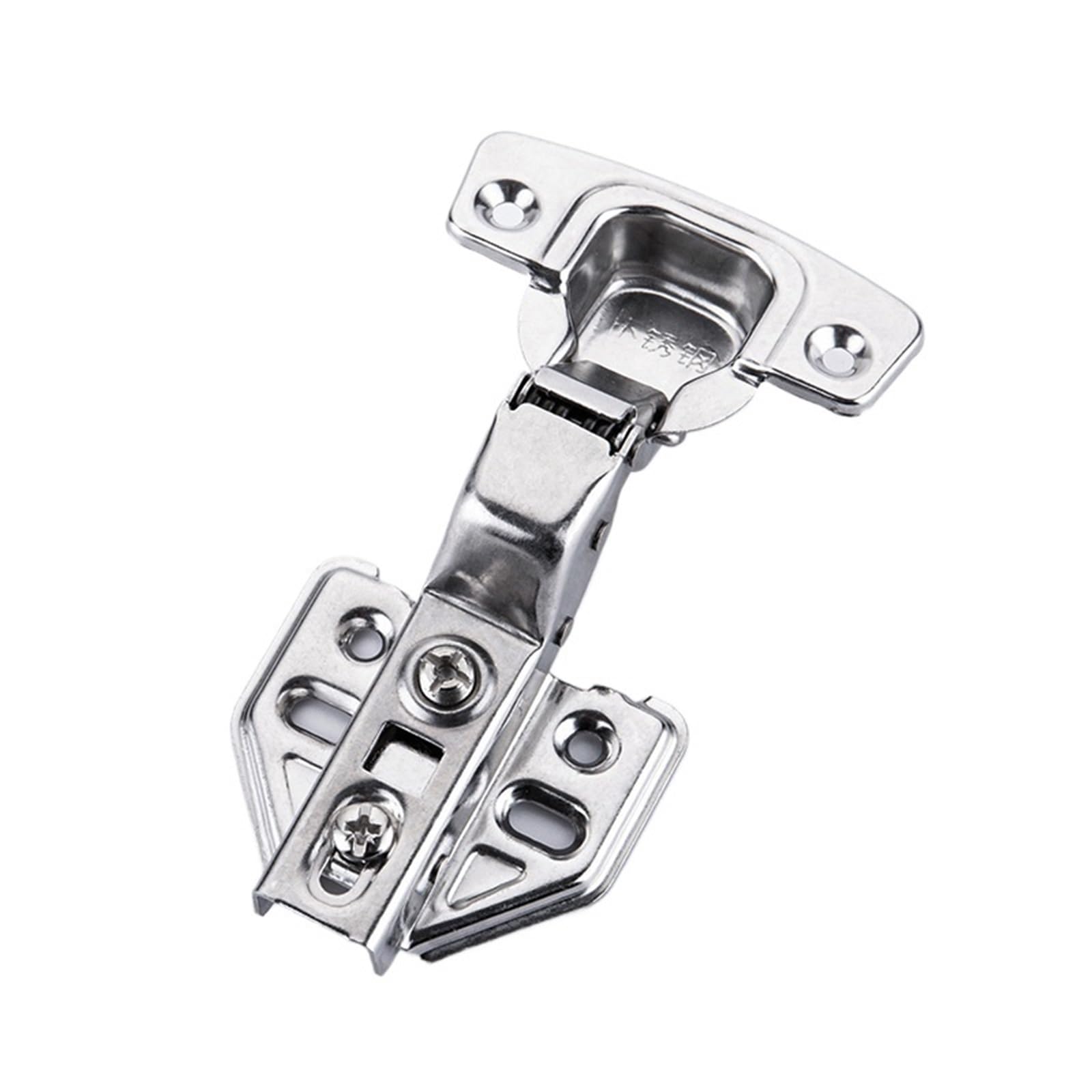 Kdhcvkz Half Overlay 1Pcs Hinge Stainless Steel Door Hinges(Half Overlay)