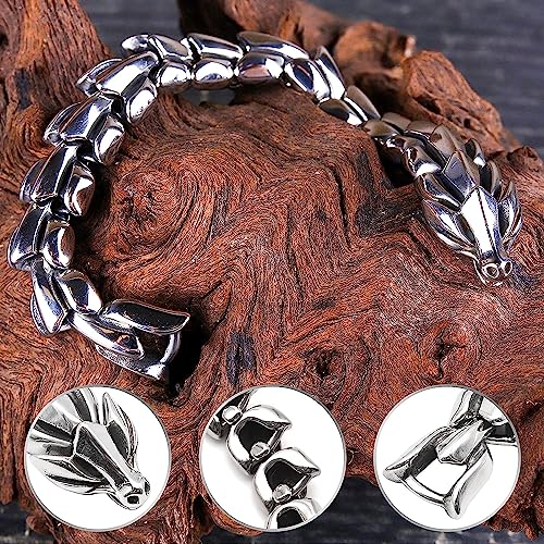 Kf Ornament Vintage Dragon Design Bracelets For Men thumb #6