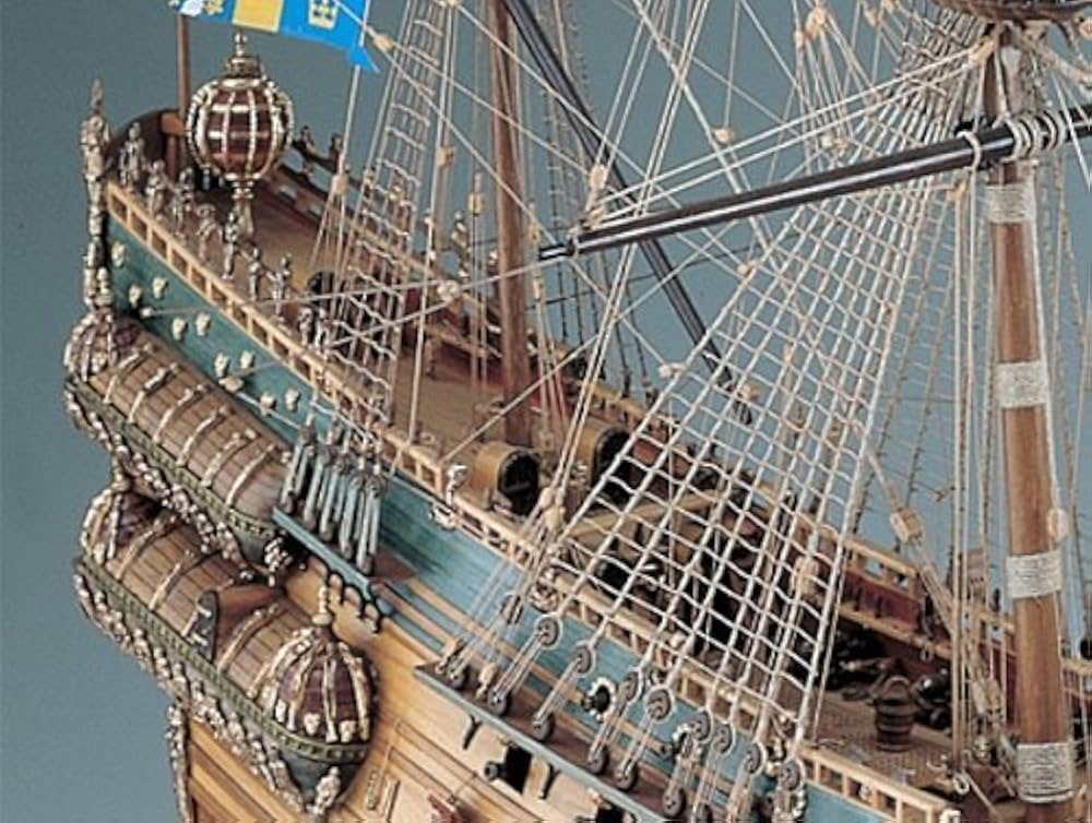 Amazon | 木製帆船模型キット コーレル SM13 ワサ | プラモデル 通販