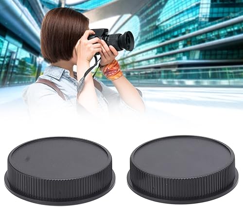Miniatura 4 de Lente trasera de la cámara, 2 unids L Mount cámara trasera lente protectora cubierta de lente trasera para cámaras SL T