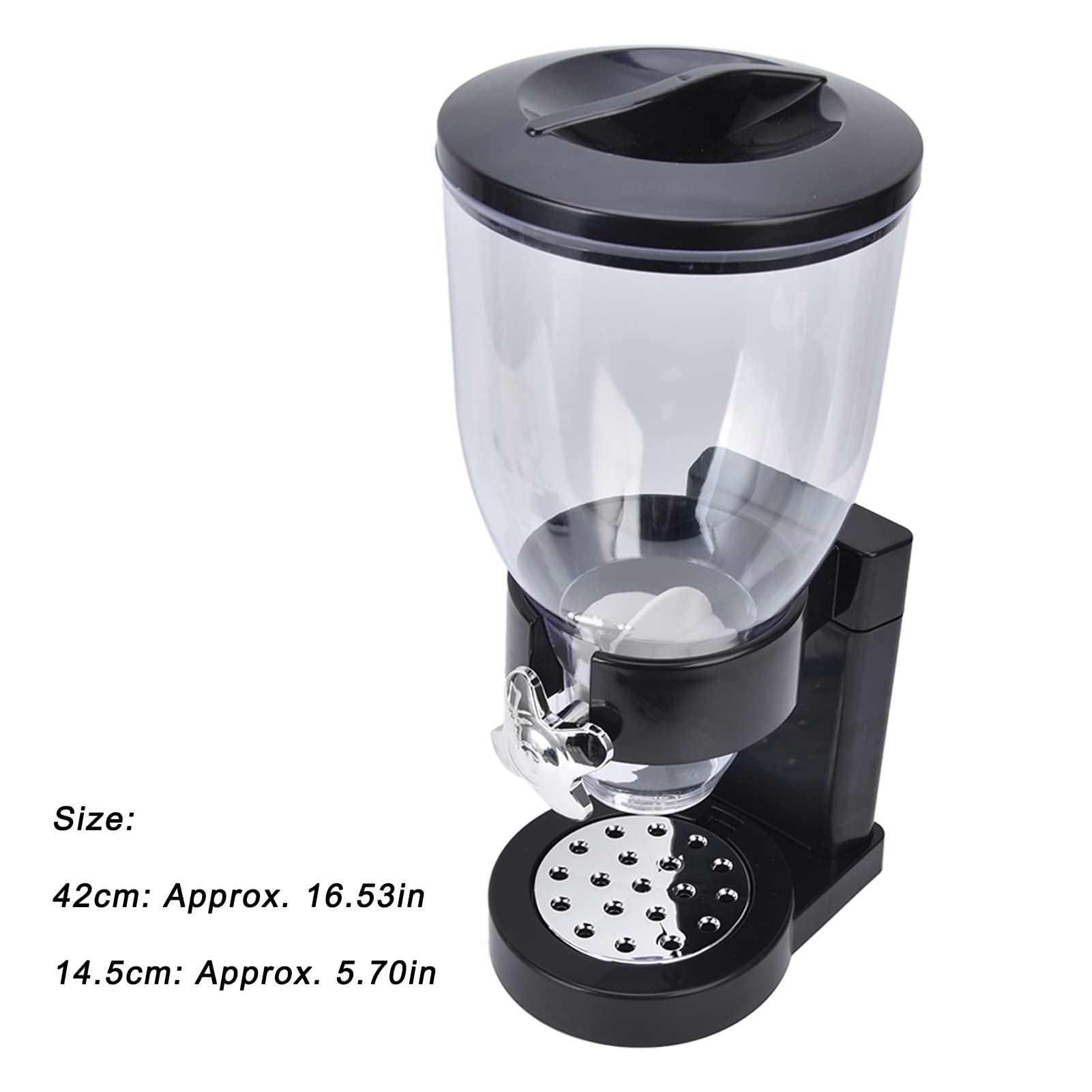 Distributeur De Céréales Glomora 6 Compartiments Transparent - Rangement Cuisine Gain De Place