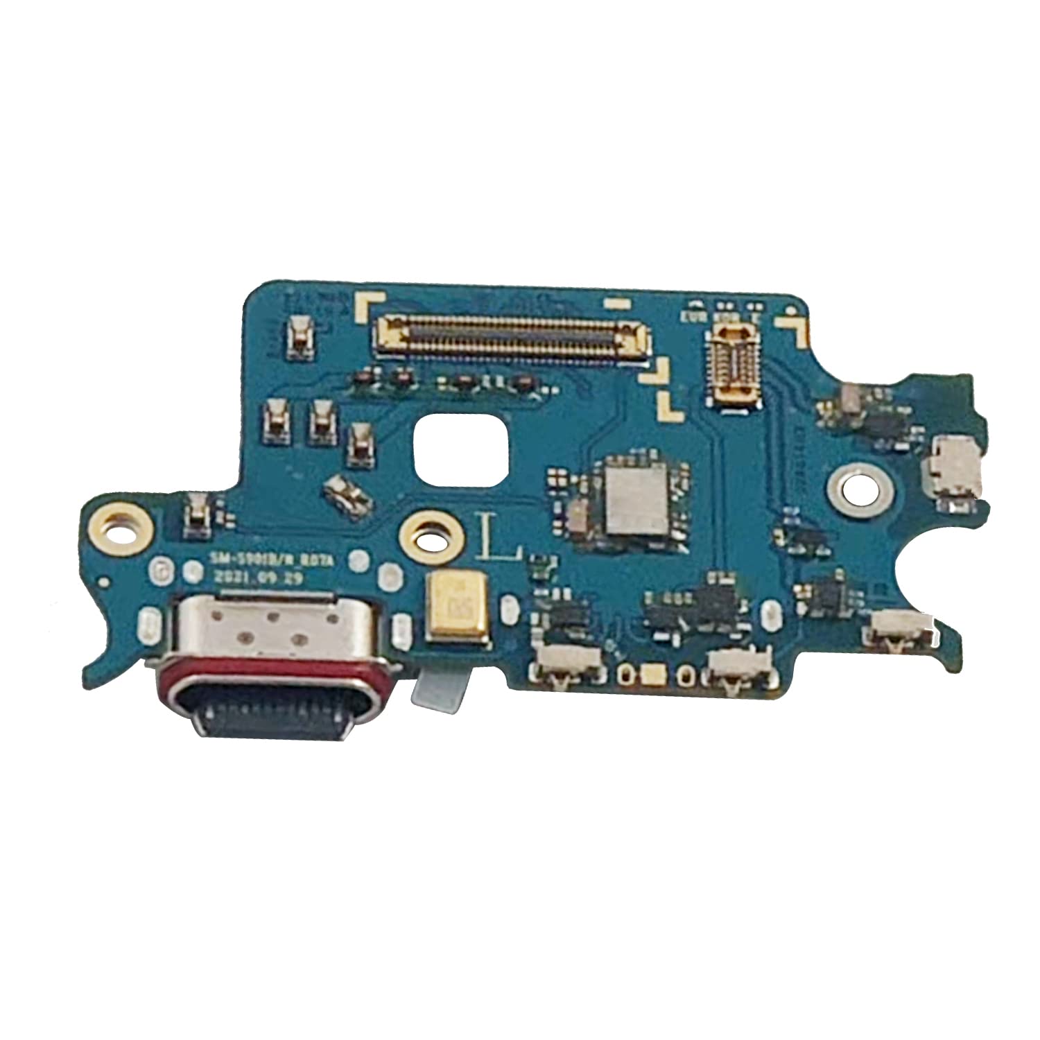 FainWan USB Charger Charging Port Dock Connector Ribbon Flex Cable PCB Board Replacement Compatible for Ga-la-xy S22 5G SM-S901B, SM-S901B/DS, SM-S901U